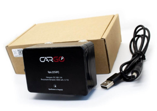 GPS трекер CARGO Spy CS3F з магнітами та датчиками руху і температури