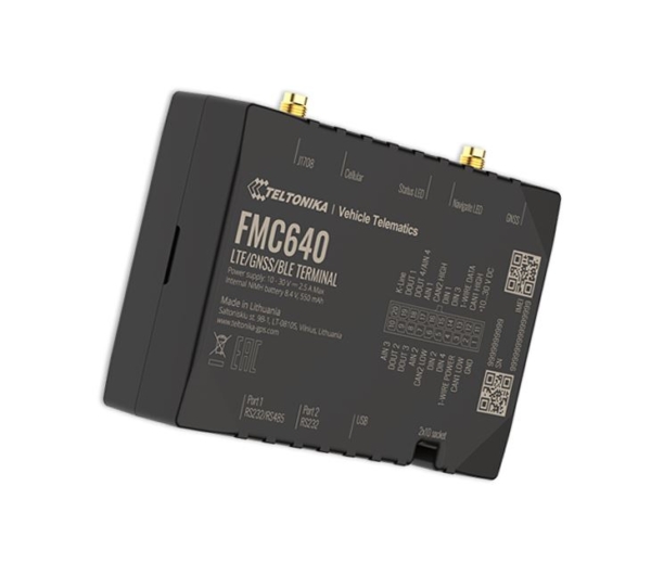 Teltonika FMC640- вид сверху