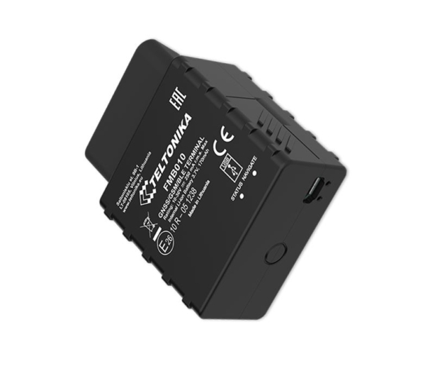 Teltonika FMB010 (2G) - вид сверху и сбоку