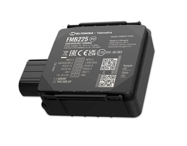 GPS трекер Teltonika FMB225 защищен от пыли и влаги (IP67)