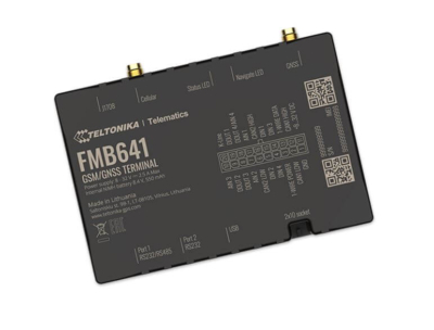 Teltonika FMB641 - новое поколения профессиональных мультизадачных трекеров