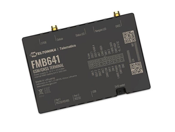 Teltonika FMB641 - новое поколения профессиональных мультизадачных трекеров