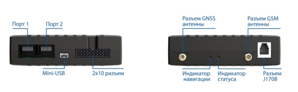 Разъемы Teltonika FMC640