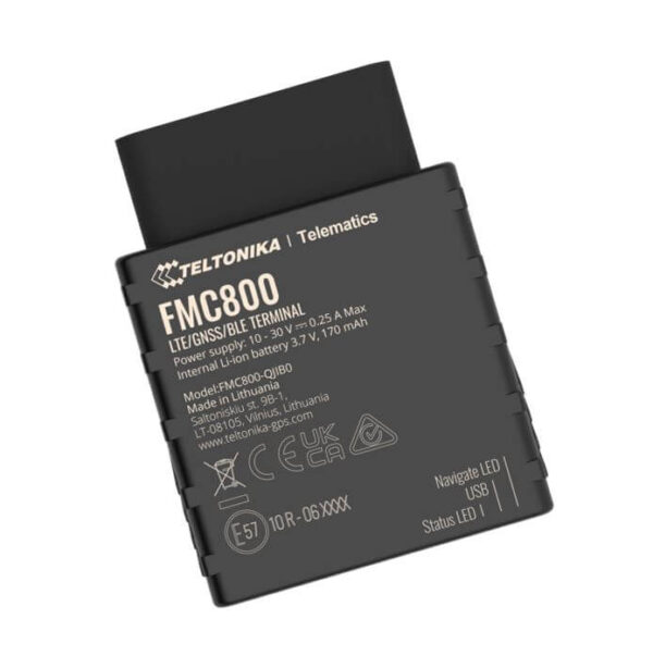 4G GPS трекер Teltonika FMC800 - Зображення 3