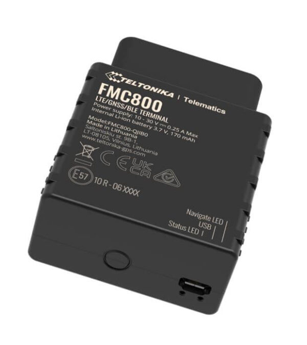 4G GPS трекер Teltonika FMC800 - Зображення 9