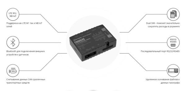 Особенности Teltonika FMM640