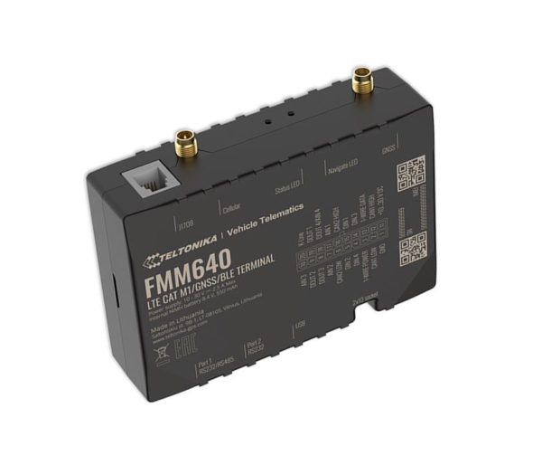 Teltonika FMM640 - вид сверху