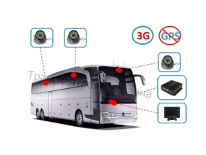 Комплект видеонаблюдения на автобус (Online - 3G)
