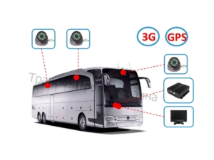 Комплект видеонаблюдения на автобус (Online - 3G+GPS)