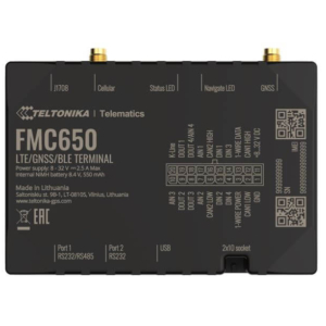 GPS трекер Teltonika FMC650 4G - зовнішній вигляд